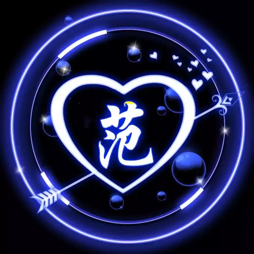 姓氏头像立体感好看唯美,既有创意又唯美的专属姓氏头像