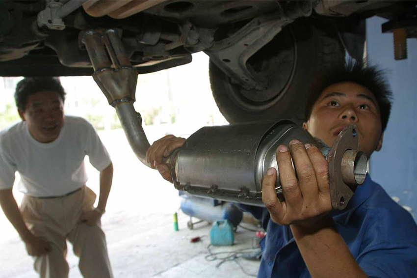 车辆年检尾气不合格怎么解锁,老车年检尾气不合格我教大家一招
