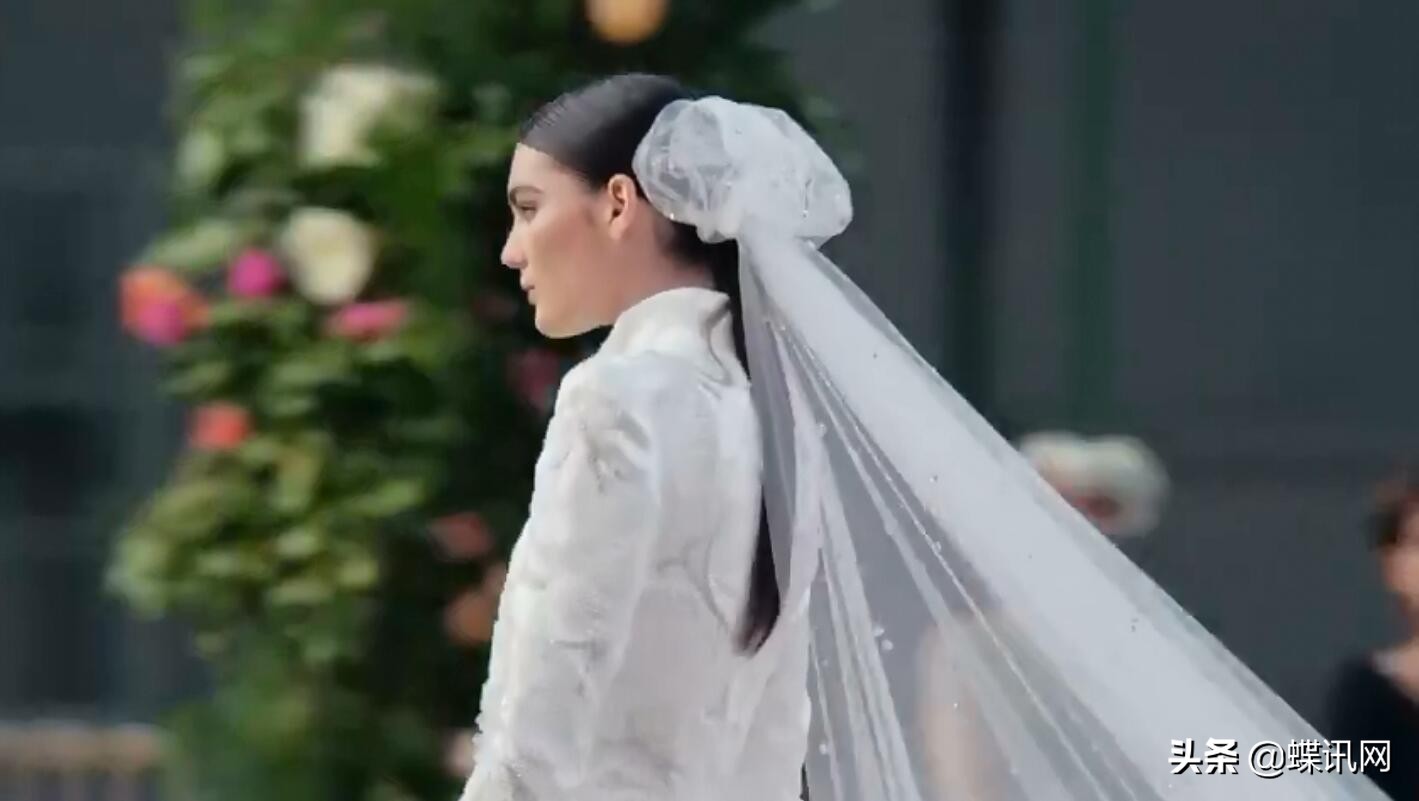 香奈儿高定新娘造型,香奈儿2019春夏高定婚纱