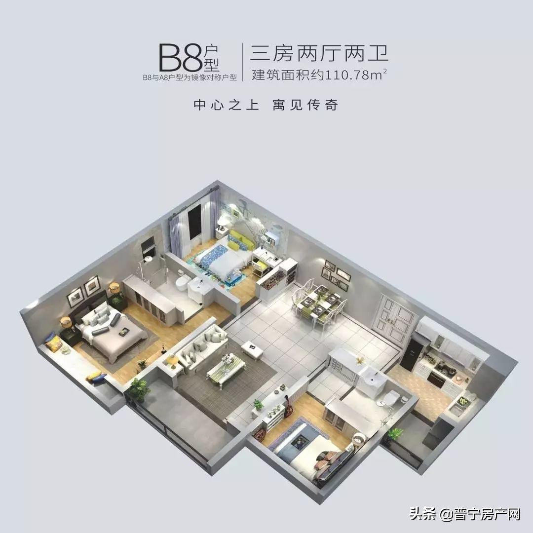 首开售罄，红动普宁！盛迪嘉中心荣耀加推，仅4899-7099元/m²