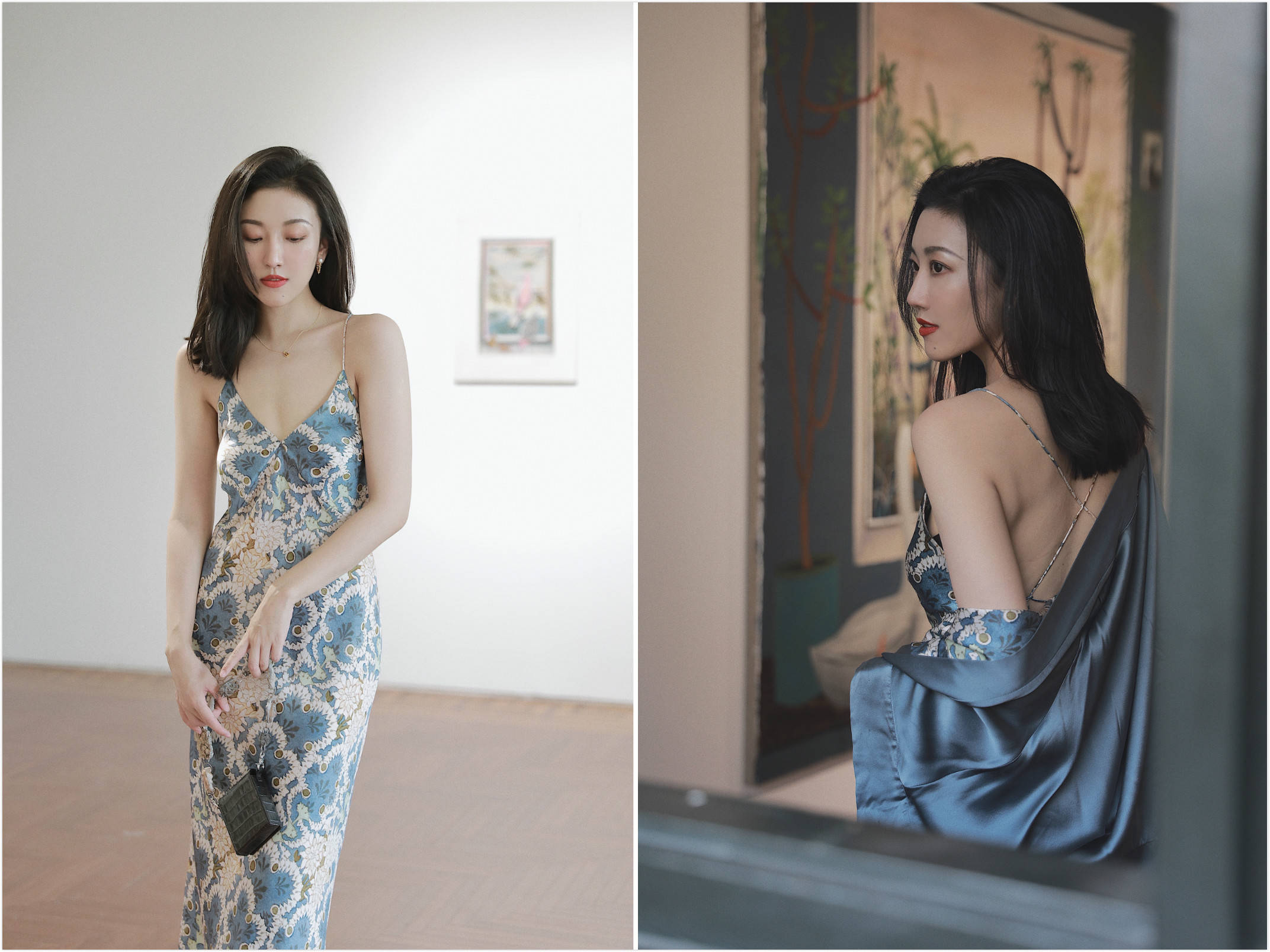 衣着青色焕活夏日衣橱新灵感,焕新夏日衣橱