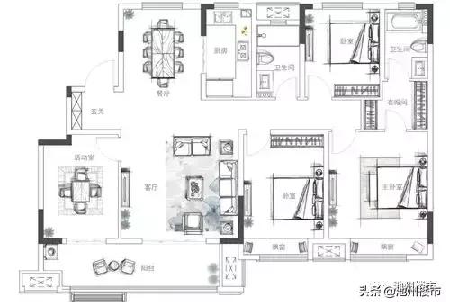 池州中梁印江南沙盘,池州中梁印江南样板区