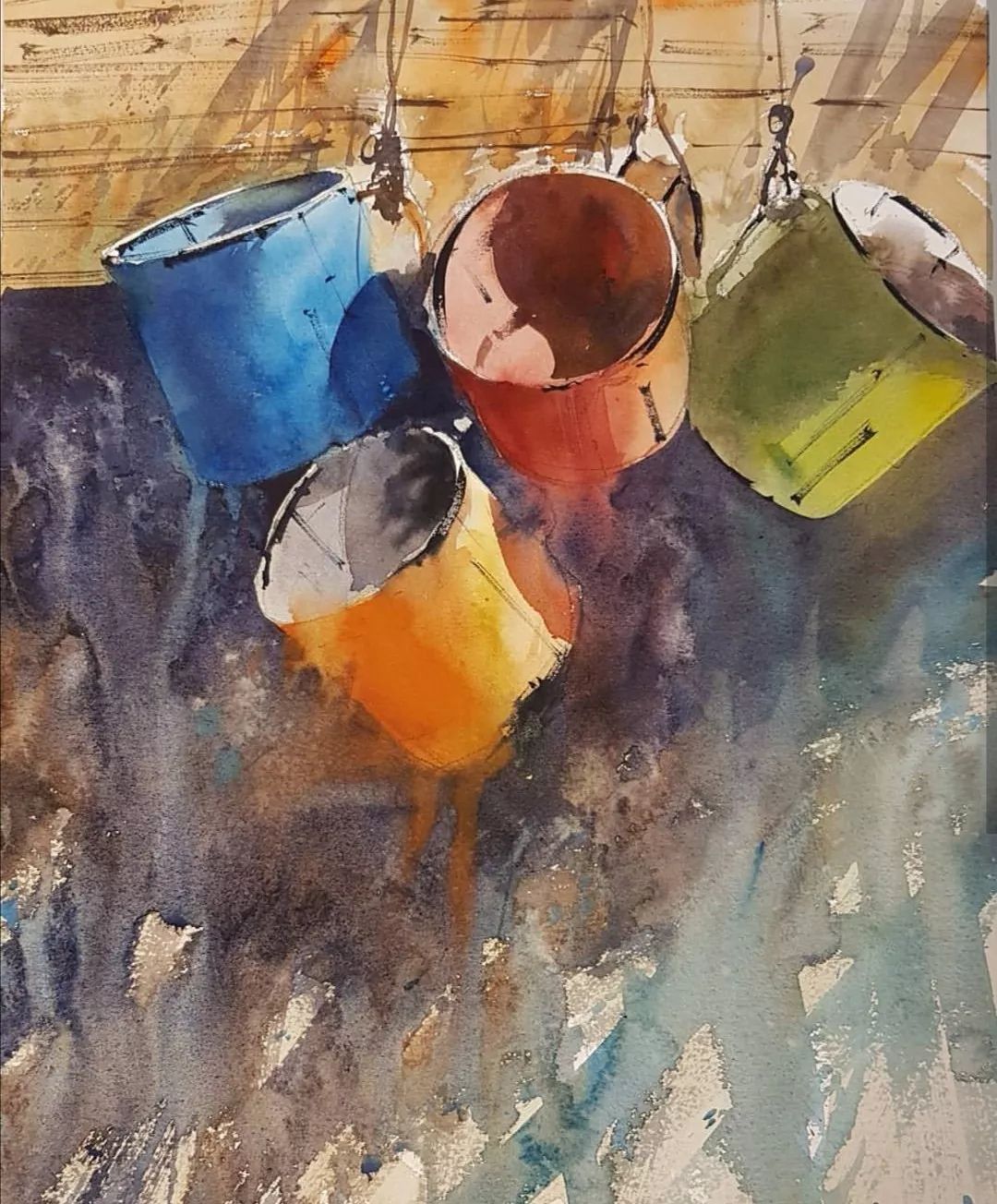 画水彩必须懂得怎么画,画水彩要注意什么