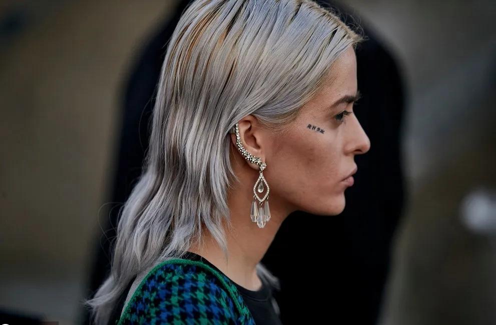 欧阳娜娜耳环,无耳洞耳钉欧阳娜娜