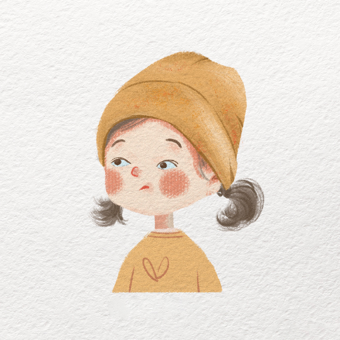 马卡龙色美少女头像,紫色马卡龙少女头像动漫