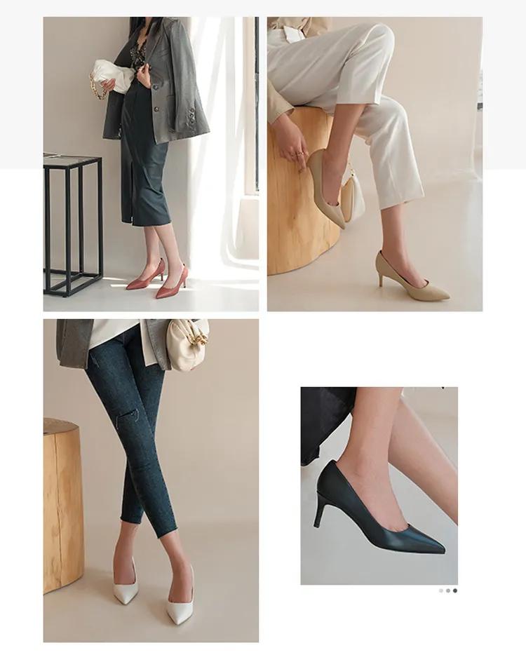 高跟羊皮单鞋不累脚,羊皮高跟凉鞋不累脚