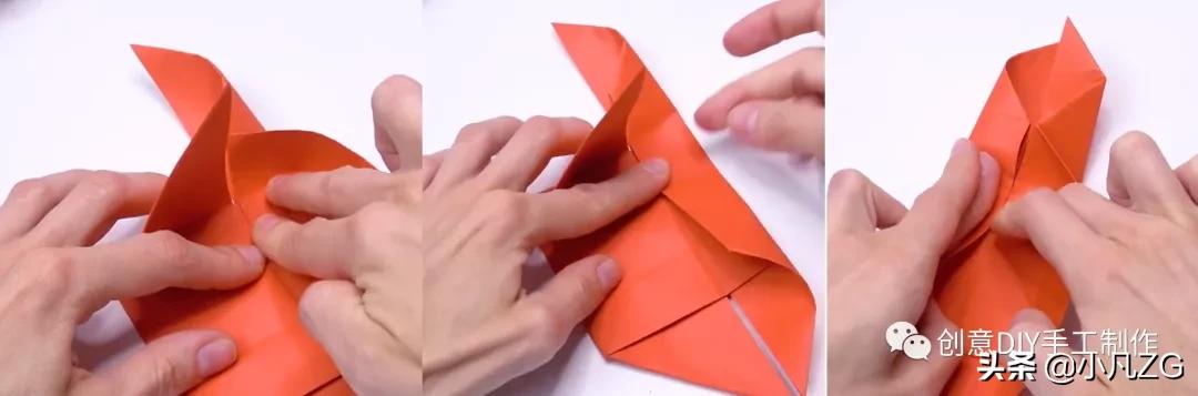 一张纸折精美花蝴蝶教程,会飞纸蝴蝶折法慢教程