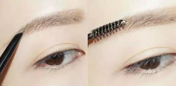 眉毛看起来很淡,眉毛淡但是看得见