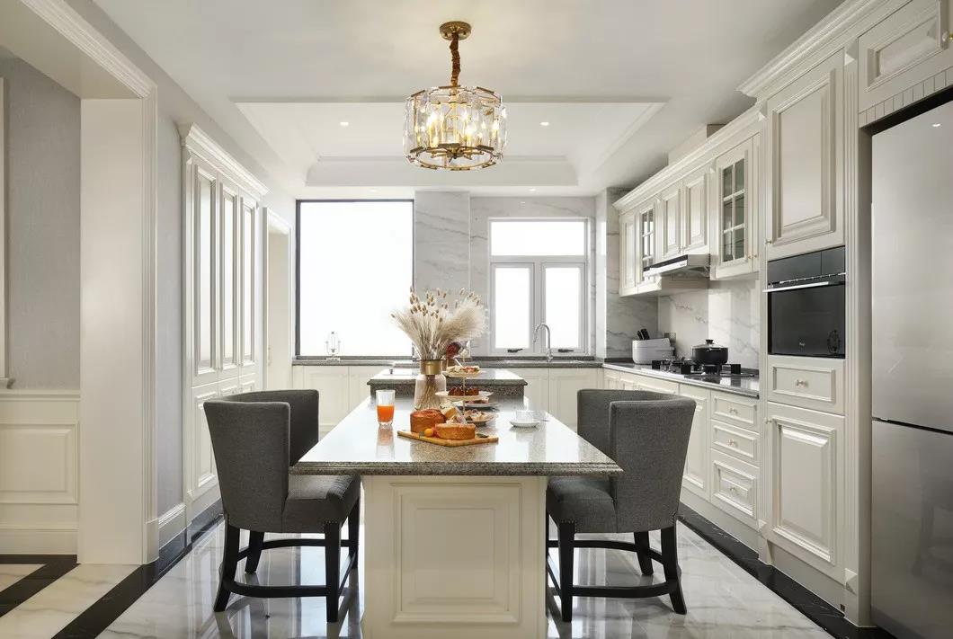 560平别墅法式装修效果,540平现代风格别墅装修