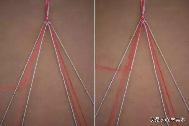 手工穿珠子手链的教程,手工手链编织教程