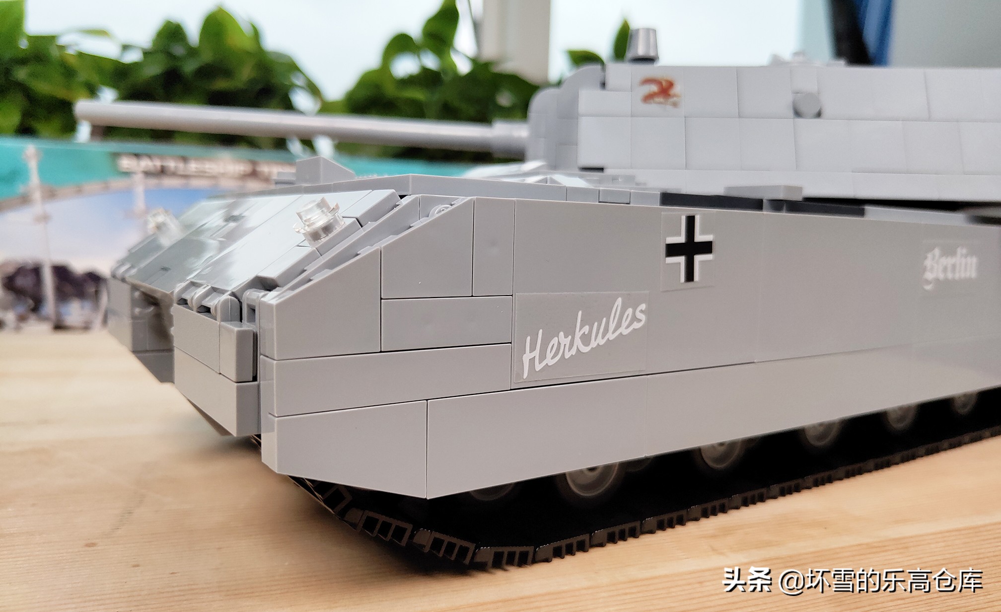 cobi豹式坦克拼装过程,cobi积木德国坦克进化史