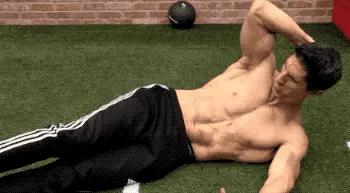 马甲线腹肌速成教程,练习腹肌人鱼线马甲线的最好方法