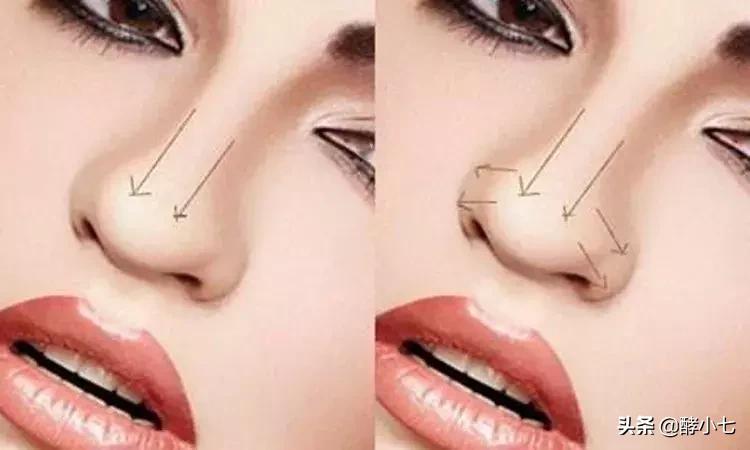 鼻子塌怎么化妆化挺,新手鼻子塌怎么化妆好点