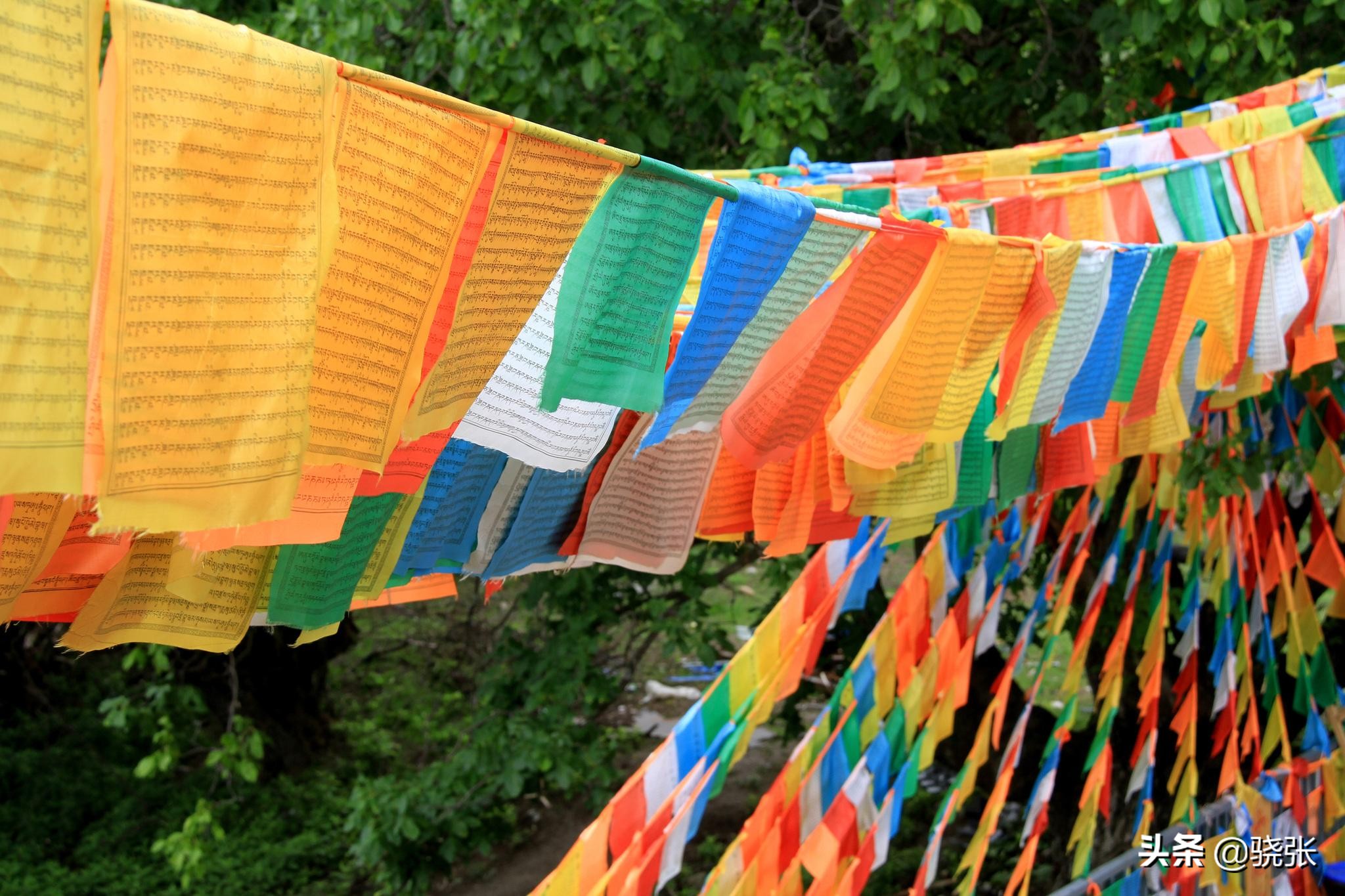 到西藏途中有哪些风景,去藏区的路上为什么都是经幡