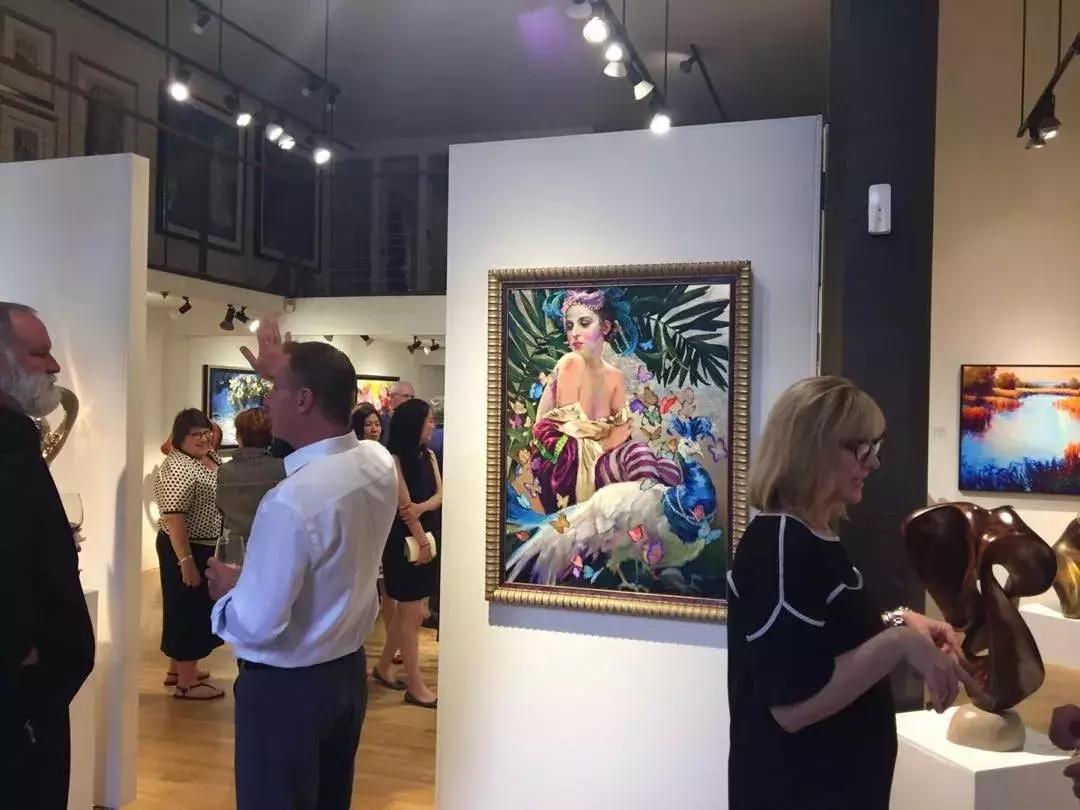 三个画家笔下的雪景,三位油画家的风景画