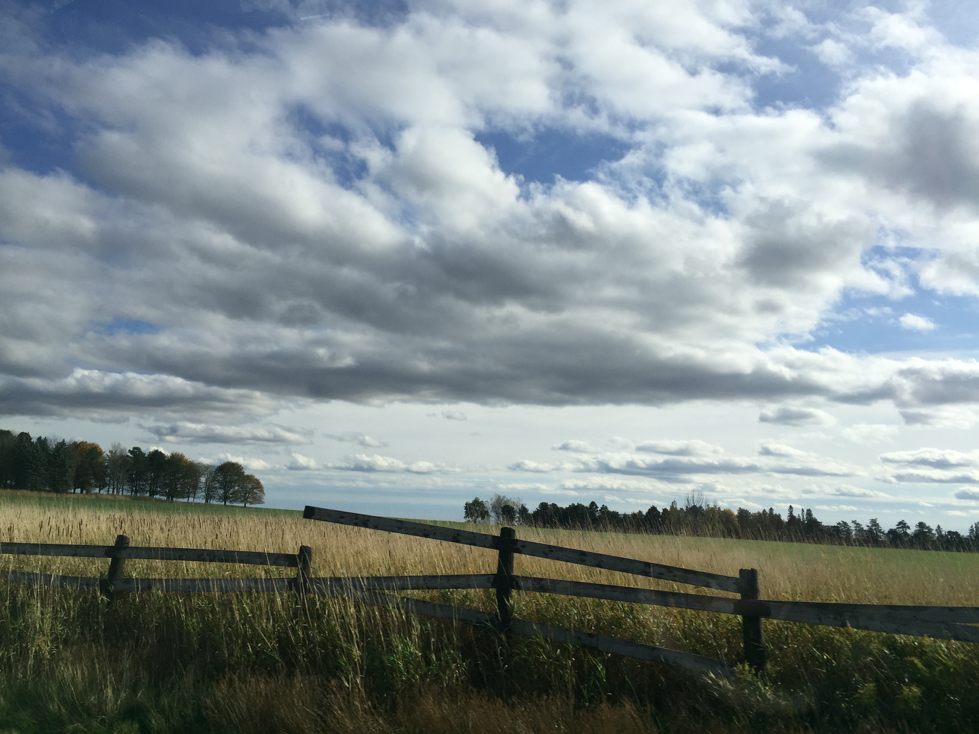 深秋加拿大摄影,深秋的天空特别美