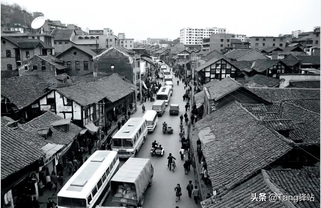 70年遵义老城图片,70年的贵州遵义桐梓县