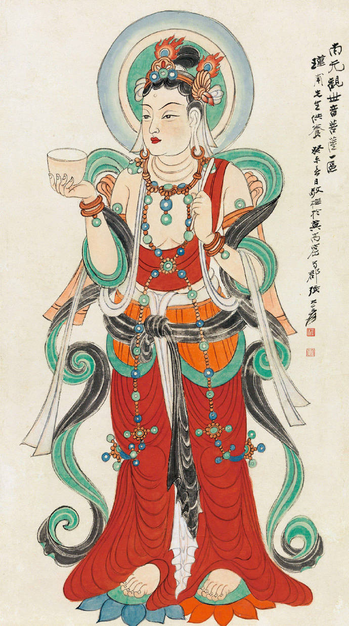 张大千的画高清图片大全,张大千的精品