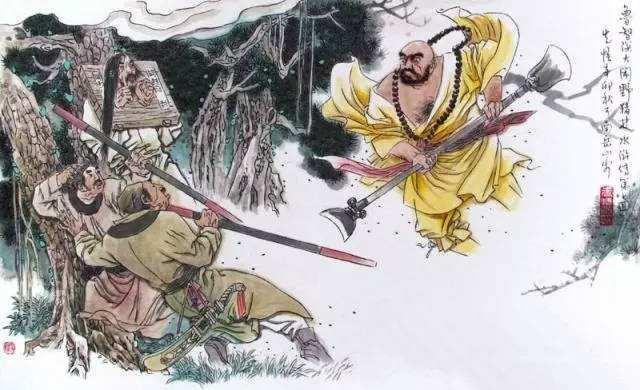 读水浒鲁智深,读水浒传中鲁智深的读后感想