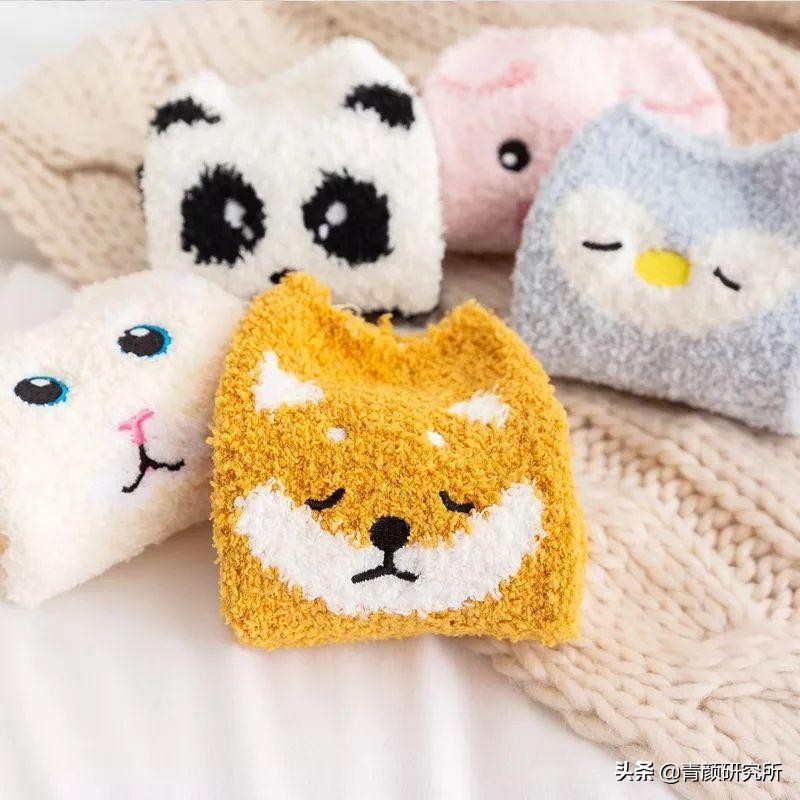 冬日暖脚可爱袜子,冬季可爱袜子