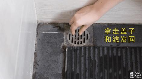 洗澡间下水道毛发清理神器,澡堂下水道头发清理神器