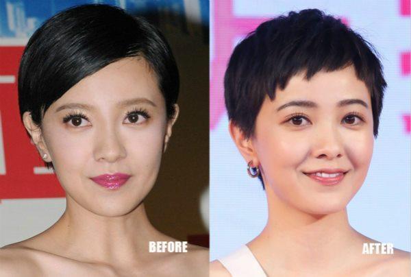 郭采洁刘海造型,郭采洁眉上刘海