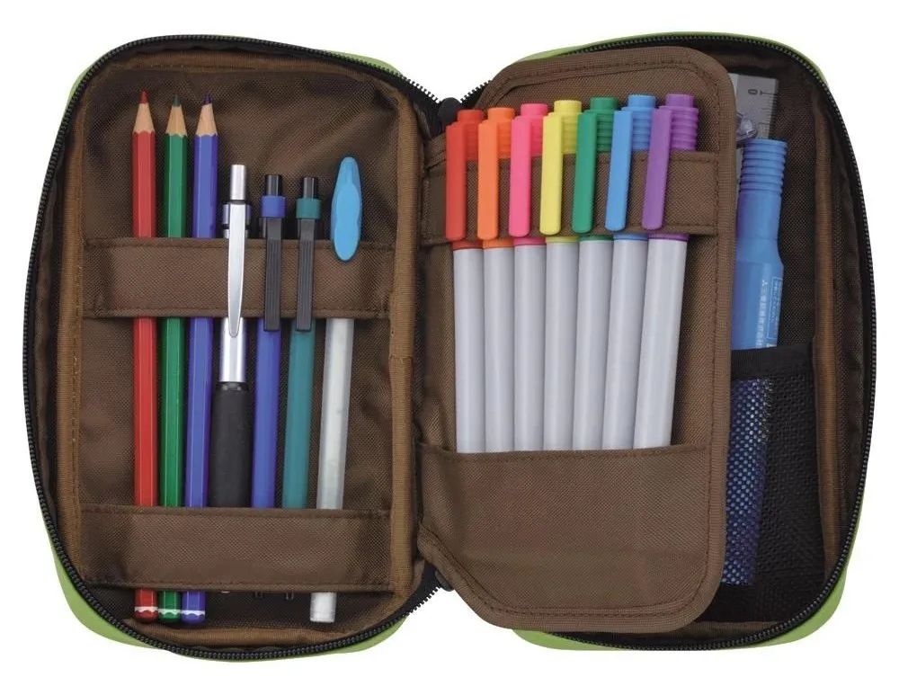 高颜值笔袋推荐学生党大容量,多功能笔袋大容量文具袋