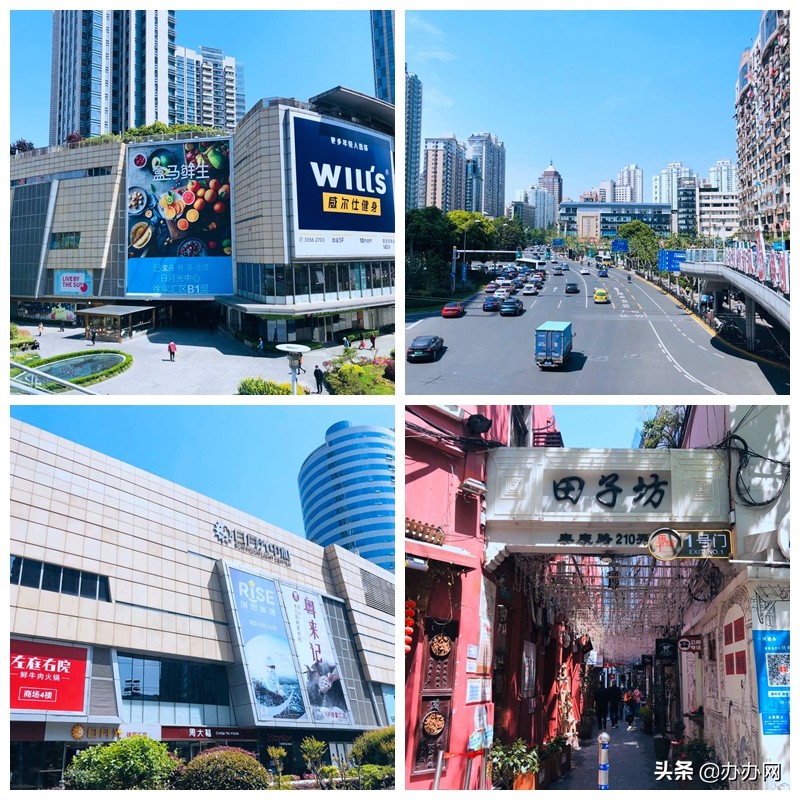 繁华都市与历史风烟并存坐着985路公交兜写字楼