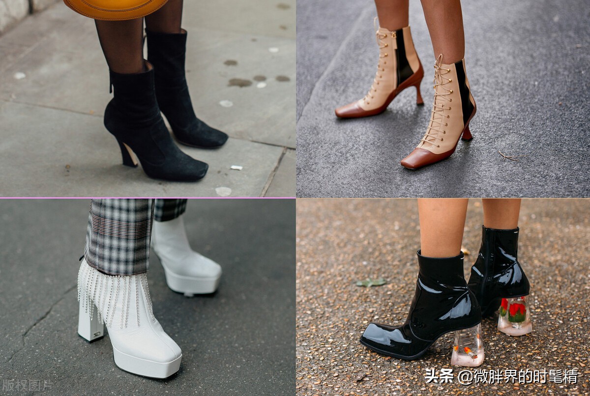 以前看不上的鞋,今年流行什么样的方跟鞋