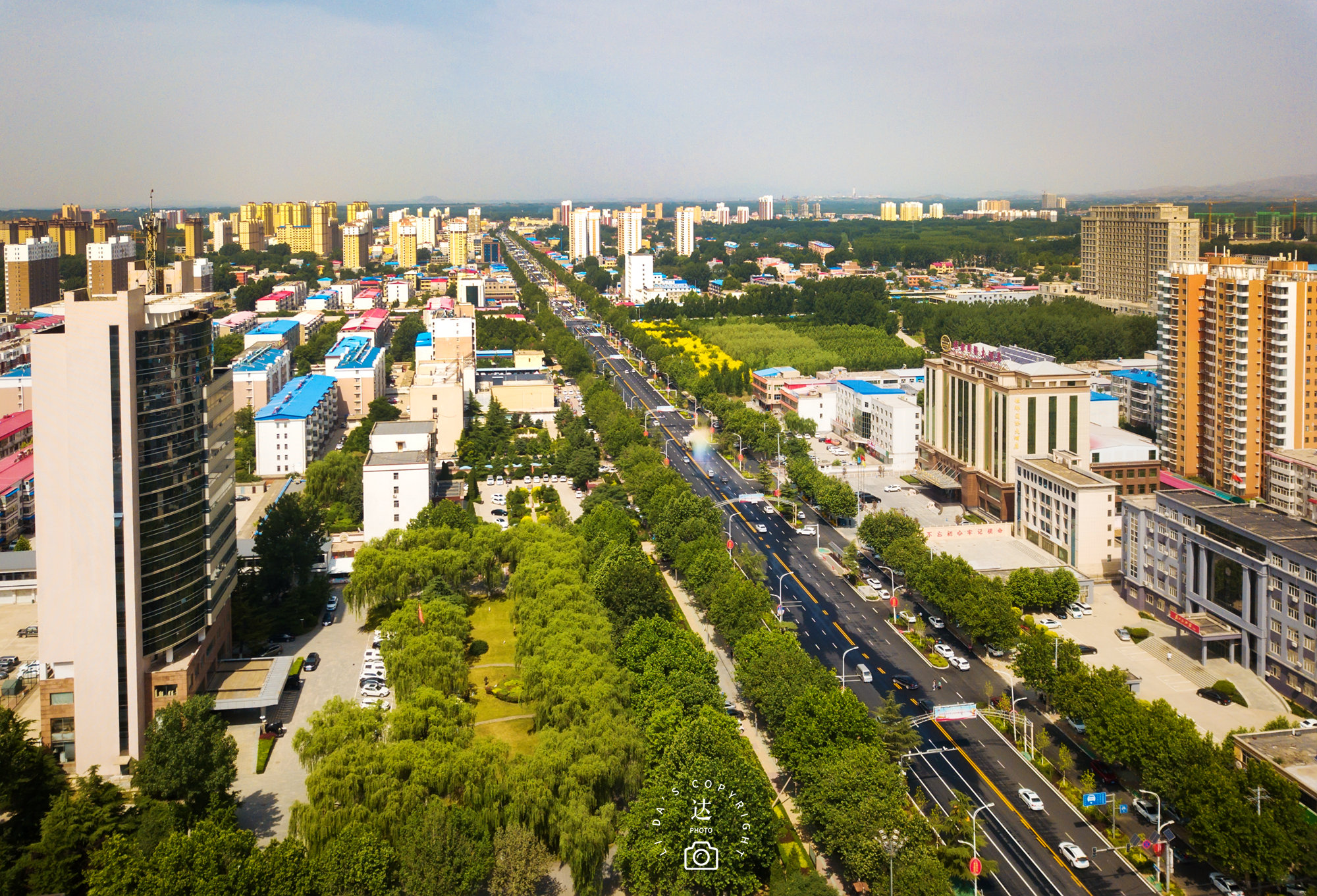 曲阳县城全景视频,曲阳县城高清地图