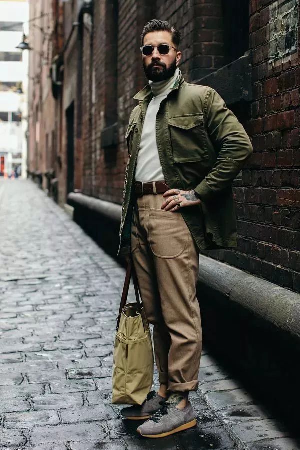 军版m65穿搭,m65穿搭