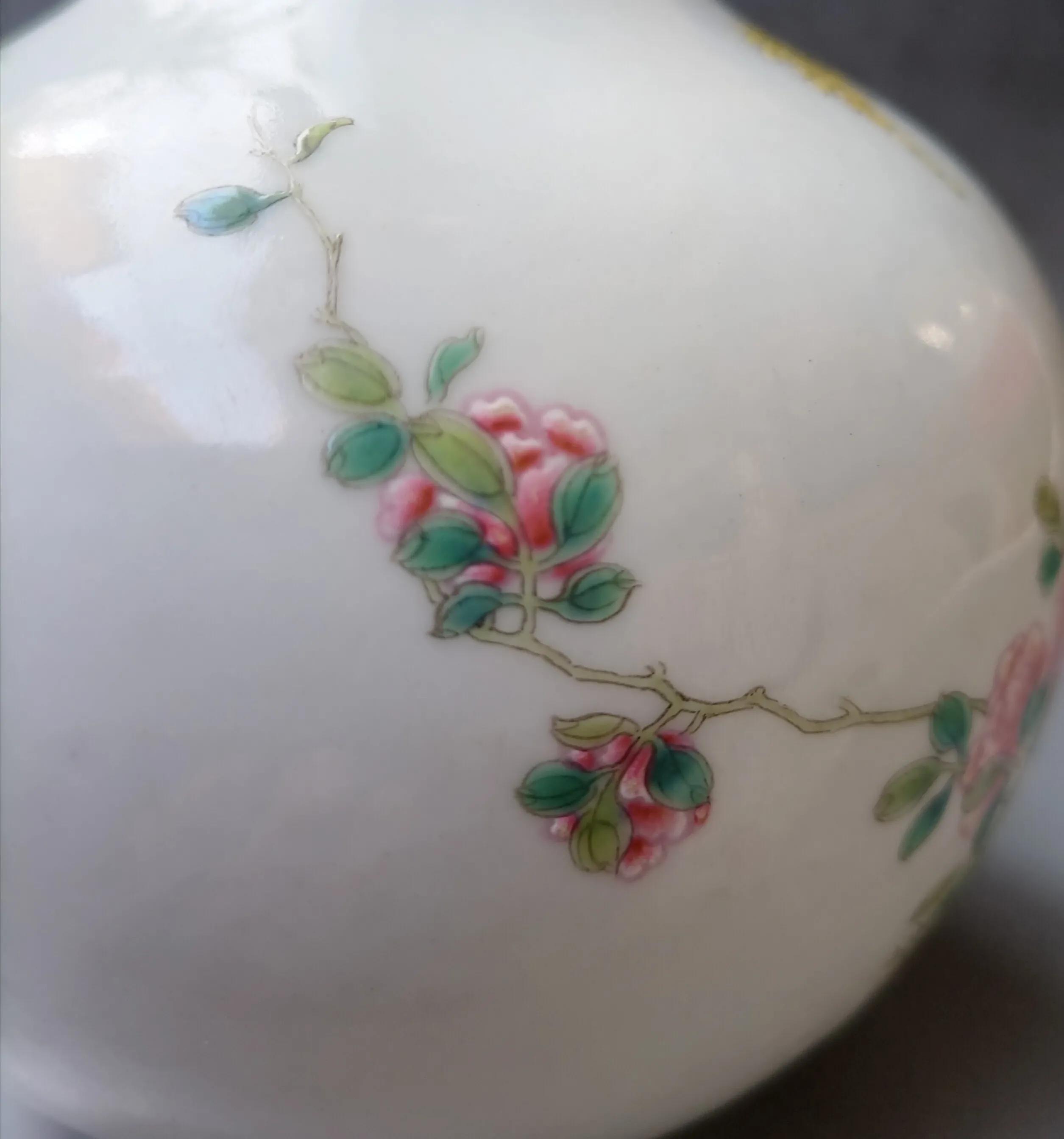 高档天球瓶,粉桃天球瓶