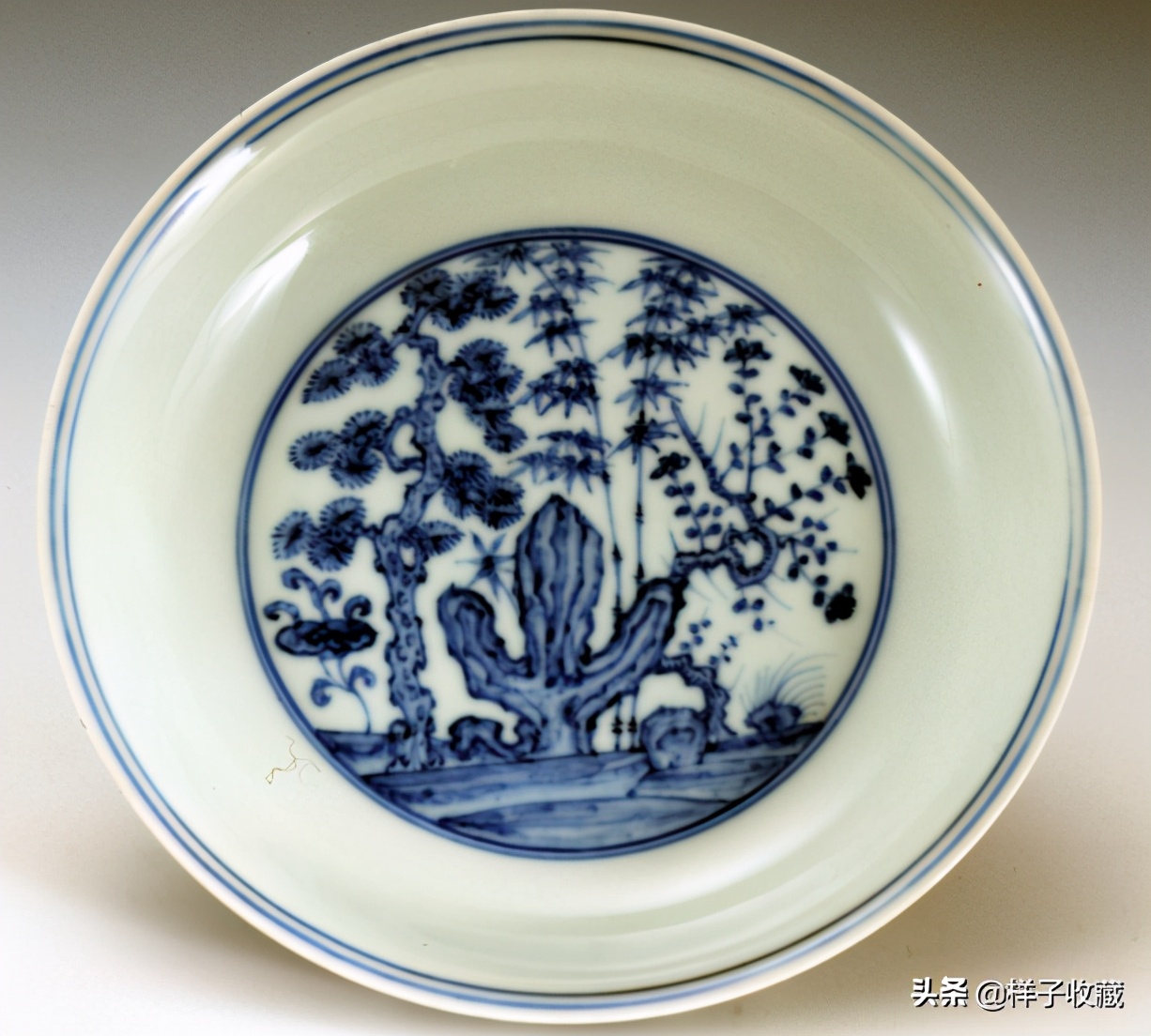 明成化青花瓷器釉面橘皮釉,明代成化青花瓷器的特征