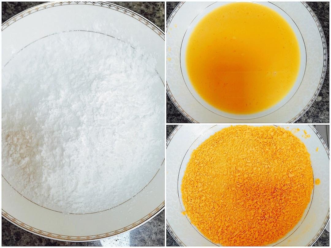 家常版炸鸡用面包糠,家常版的炸鸡裹粉