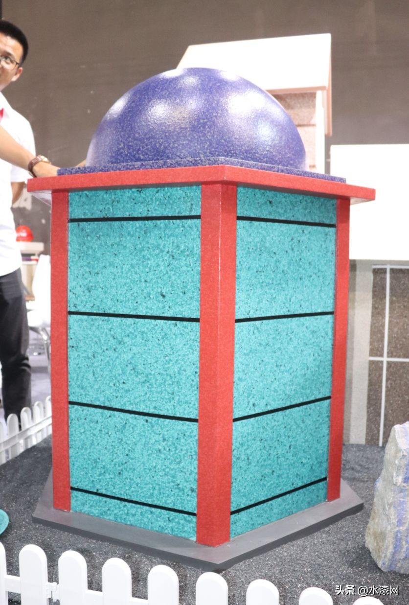 润立仿石漆视频,润立艺术涂料