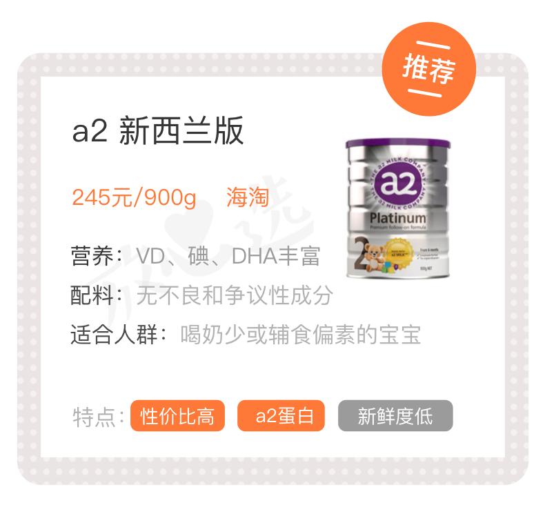 3段奶粉推荐热销第一名,2段奶粉推荐榜性价比高