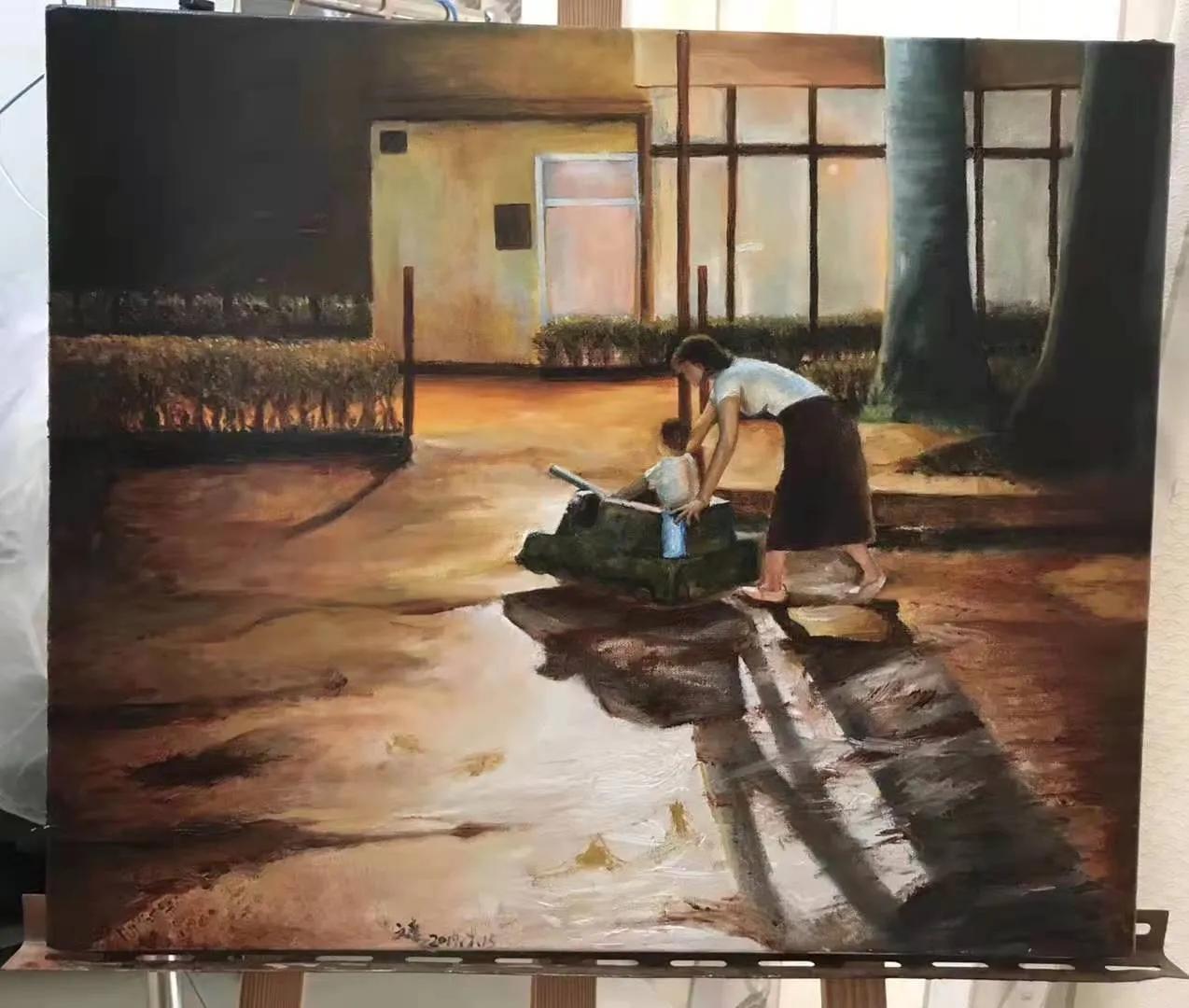 幸福原创绘画作品欣赏,幸福原创画作品