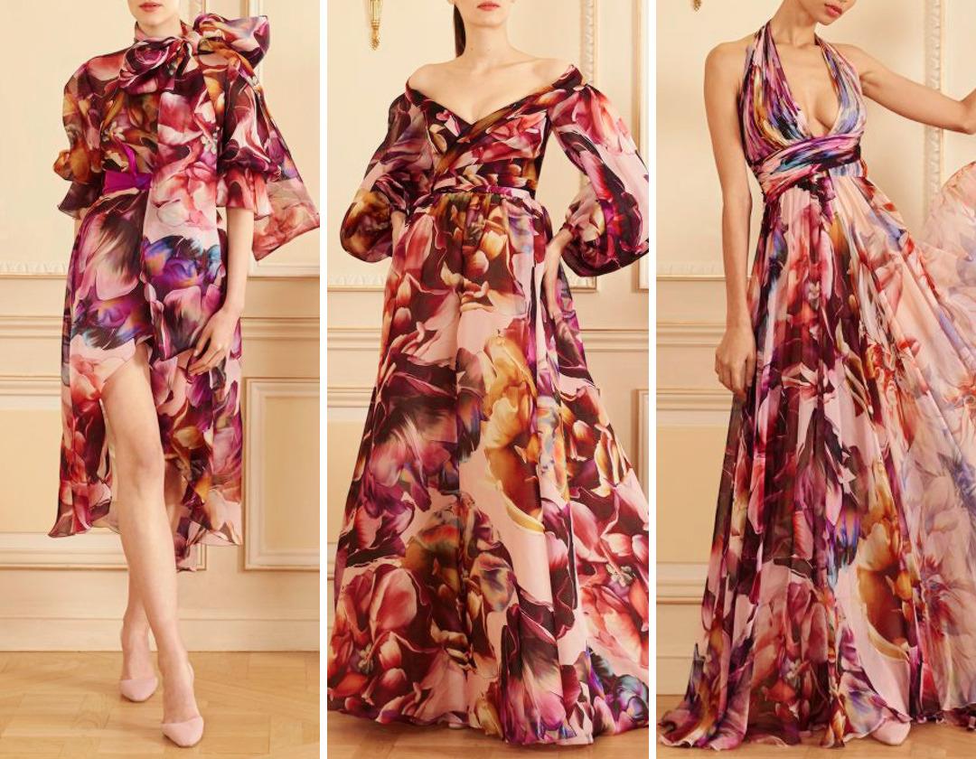 GeorgesHobeika甜美少女高定礼服:粉嫩闪光刺绣,清新宫廷风