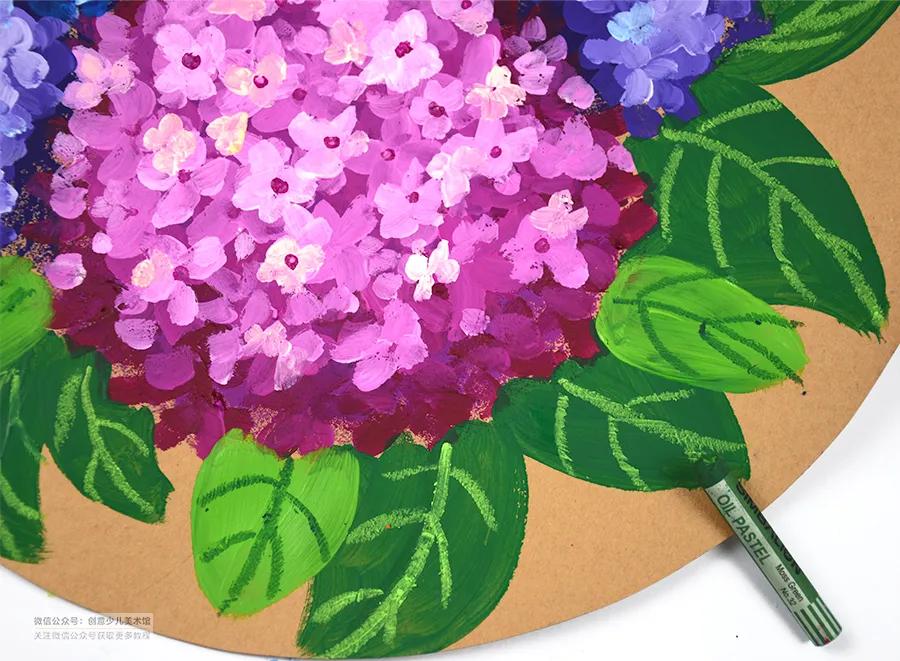 儿童水粉画春天简单又好看,儿童水粉画练习