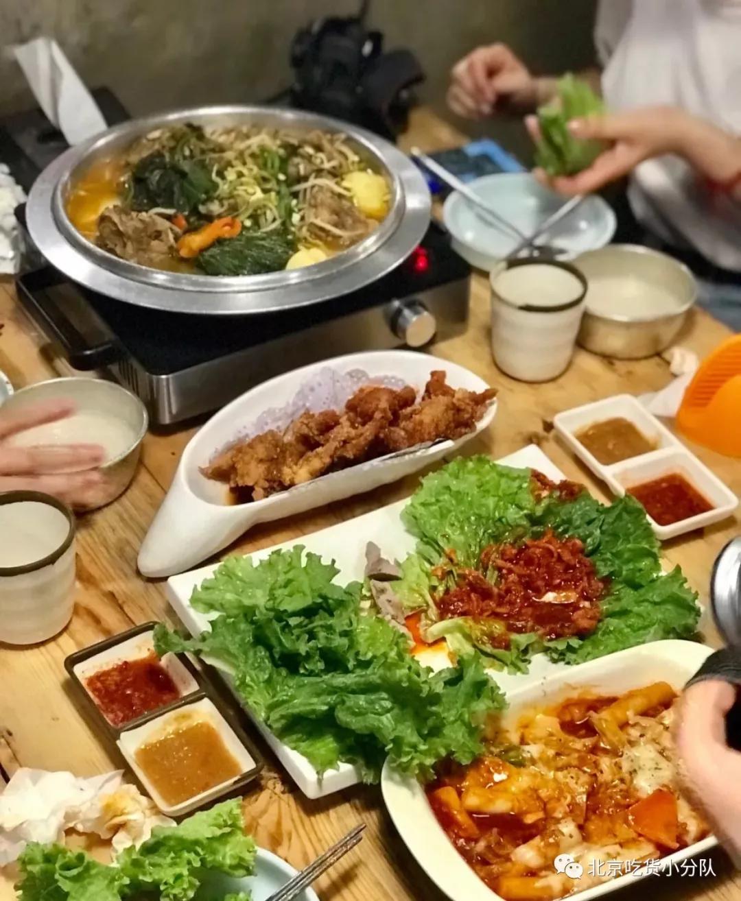 南京超火韩餐,三里屯上菜韩餐