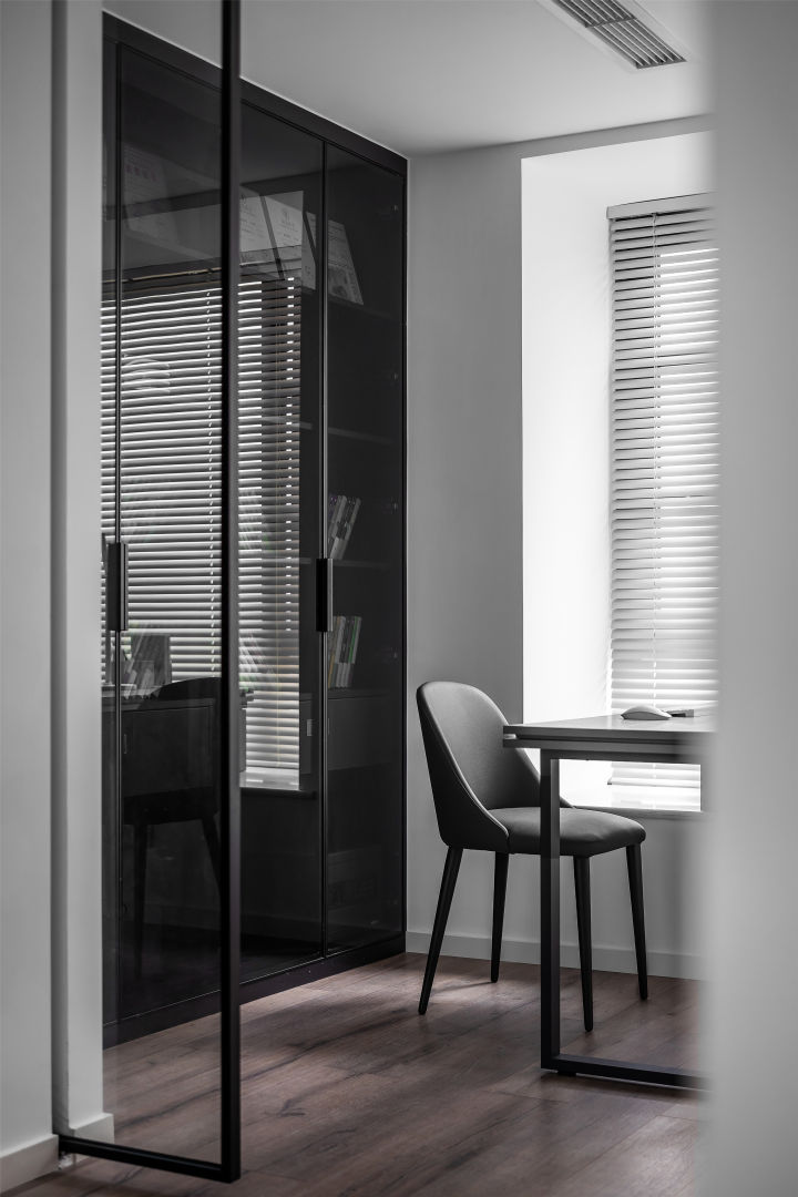 97平方酒店式小三房经济装修,极简酒店风装修小三房