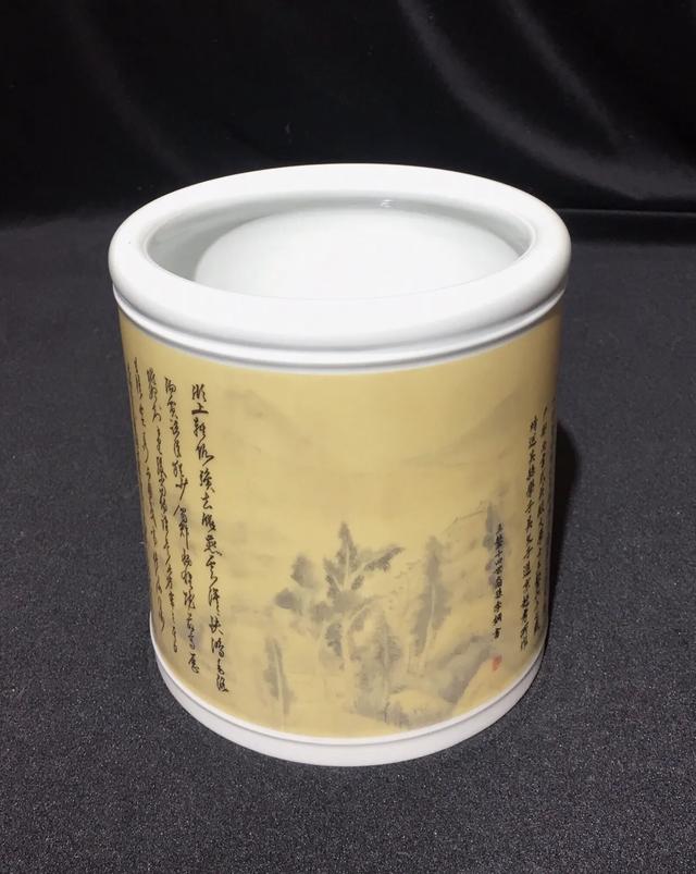 独占鳌头毛笔楷书,独占鳌头笔筒