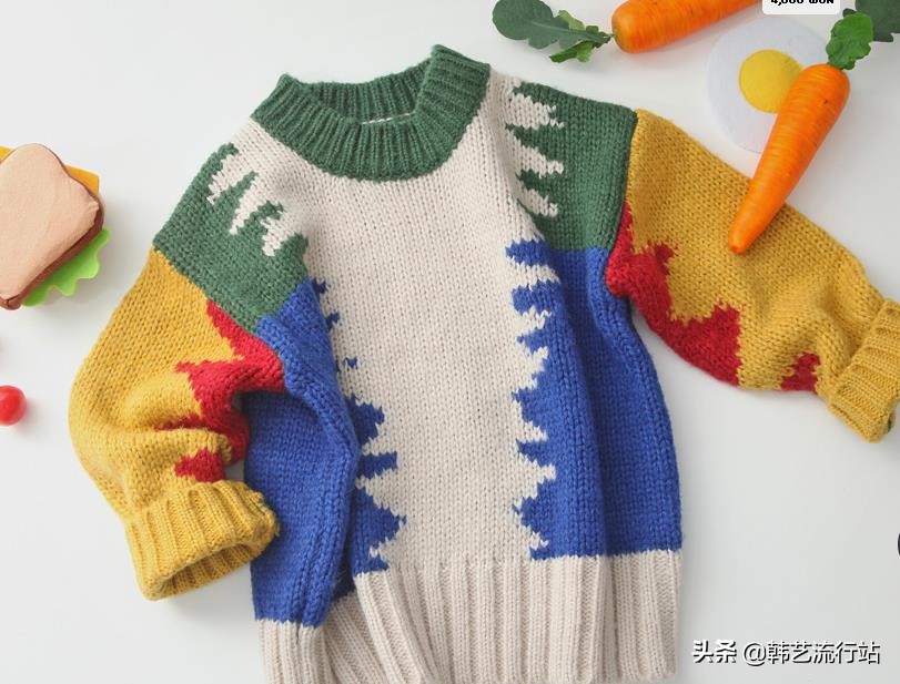 韩版宽松针织毛衣2017,最新款女士韩版手织毛衣18-21岁穿