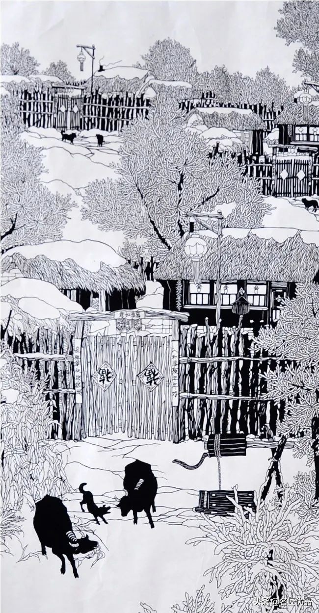 最逼真的东北剪纸,中国一绝剪纸