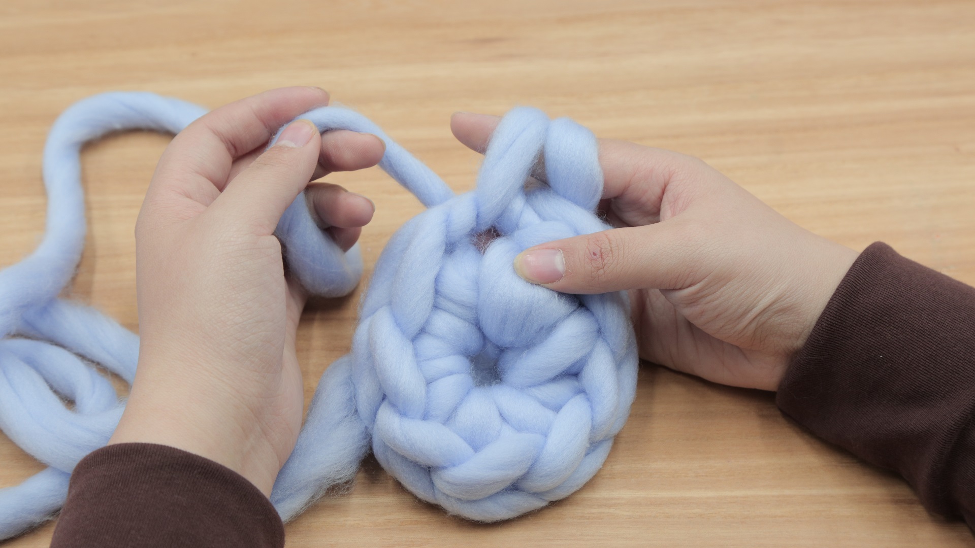 冰岛线能编织什么,冰岛线编织狗窝教程