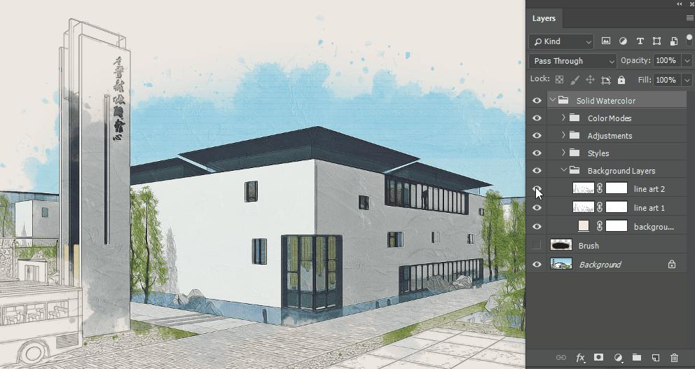 ps神仙笔刷,ps水彩插件