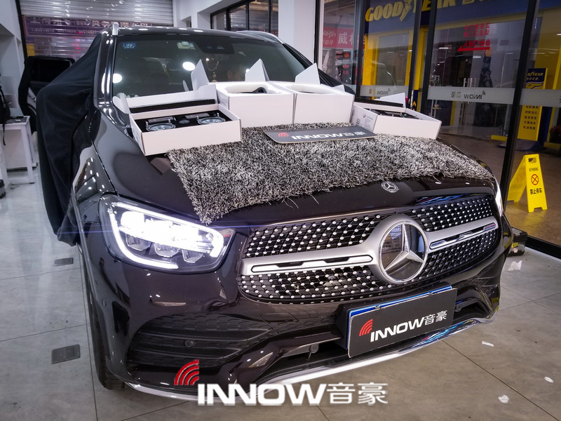 奔驰glc300l改装旋转高音,奔驰glc300l改装旋转高音流程