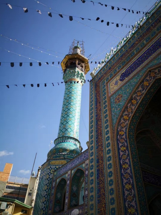 德黑兰摩的之旅视频,逛德黑兰街景