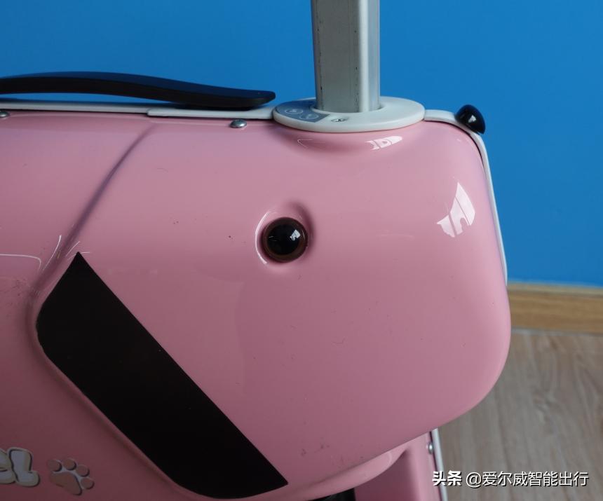 和“汪星人”去旅行,爱尔威儿童骑行箱SQ3粉色版测评