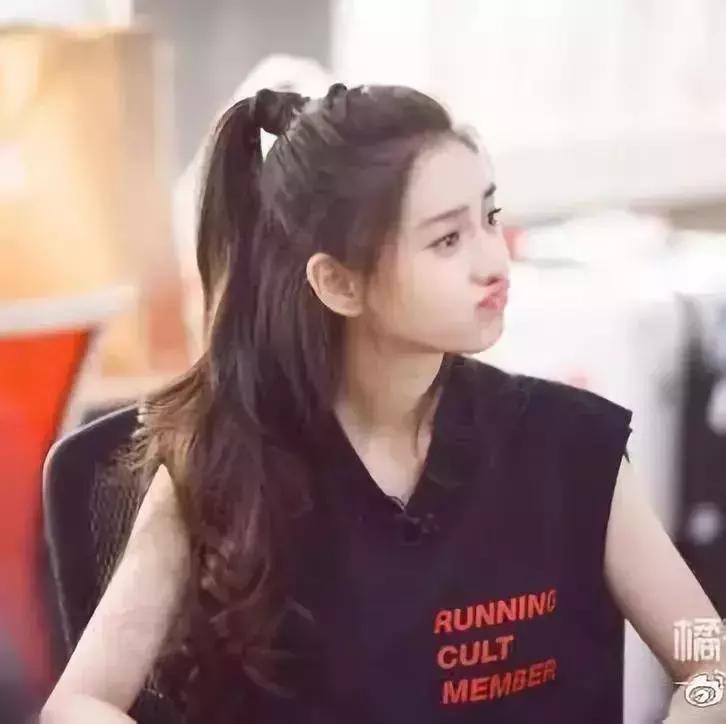 50岁洋气马尾扎法,清纯高马尾怎么扎